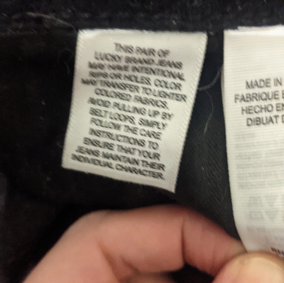 Lucky Brand Velvet Jeans - Picture 8 of 10